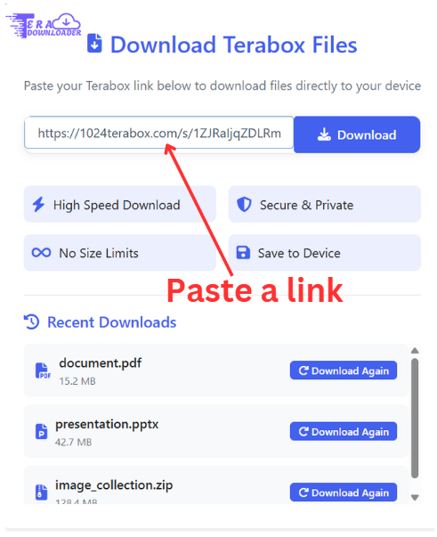 Teradownloader Screenshot_1